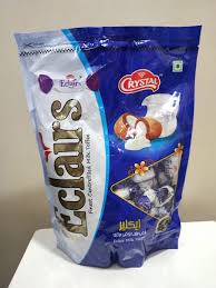 crystal milk eclairs