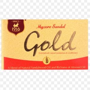 MYSORE SANDAL GOLD WITH NATURAL SANDAL OIL& ALMOND OIL