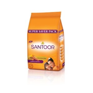 SANTOOR SANDAL & TURMERIC SOAP 400GM