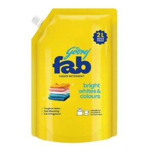 GODREJ FAB LIQUID DETERGENT POUCH 2LMEGA PACK