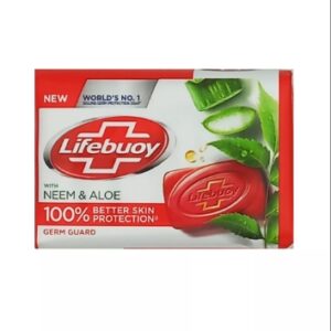 LIFEBUOY WITH NEEM & ALOE SOAP 125GM