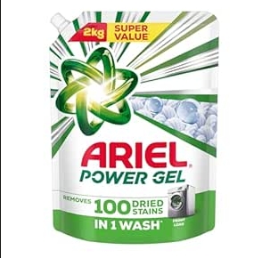 ARIEL POWER GEL FRONT LOAD POUCH 2KG