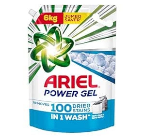 ARIEL POWER GEL TOP LOAD JUMBO 6KG