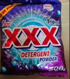 XXX TRIPLEX DETERGENT POWDER 500GM