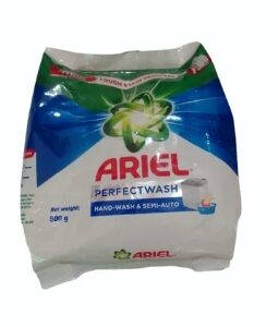 ARIEL PERFECTWASH DETERGENT POWDER 500GM